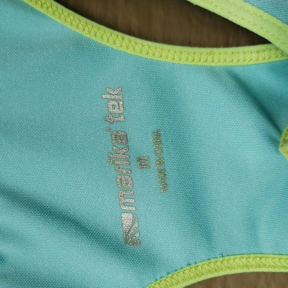 marika tek tank top green blue M - Picture 3 of 9